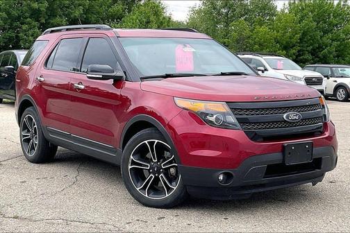 Ruby Red Metallic 2014 Ford Explorer Sport