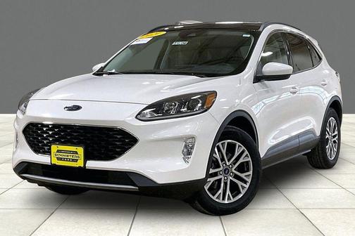 White Metallic 2021 Ford Escape SEL