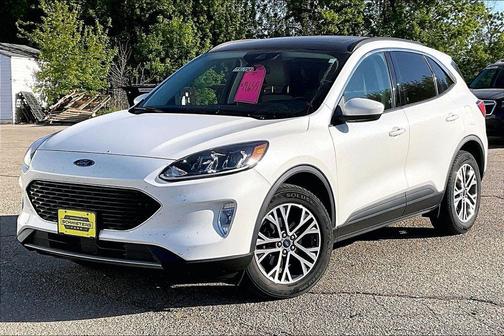 White Metallic 2021 Ford Escape SEL