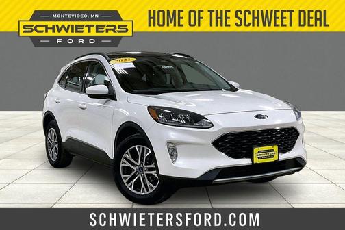 White Metallic 2021 Ford Escape SEL