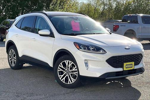 White Metallic 2021 Ford Escape SEL