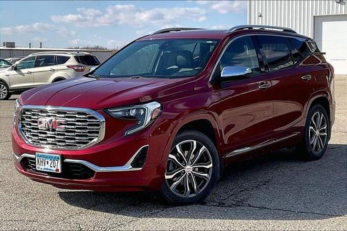 Red 2020 GMC Terrain Denali