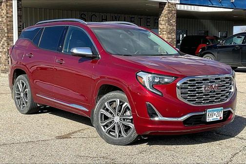 Red 2020 GMC Terrain Denali