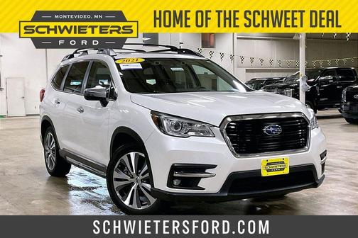Crystal White Pearl 2021 Subaru Ascent Touring 7-Passenger
