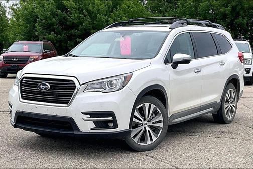 Crystal White Pearl 2021 Subaru Ascent Touring 7-Passenger