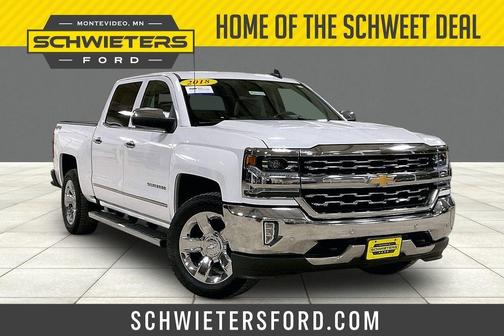 Summit White 2018 Chevrolet Silverado 1500 LTZ