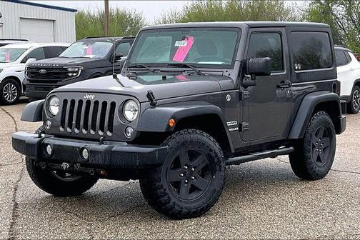 Granite Crystal Clearcoat Metallic 2017 Jeep Wrangler Sport