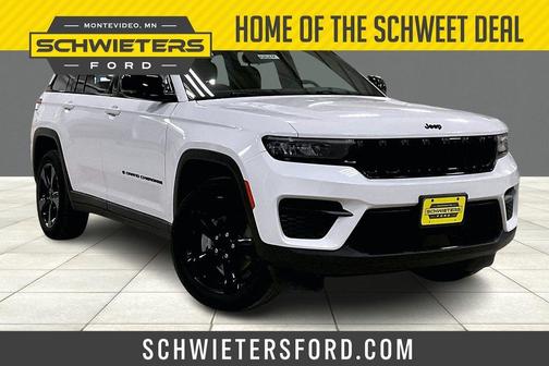 Bright White Clearcoat 2023 Jeep Grand Cherokee Altitude