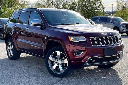Velvet Red Pearlcoat 2016 Jeep Grand Cherokee Overland