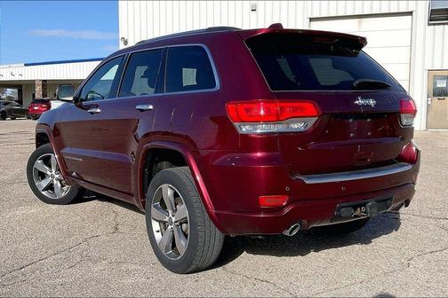 Velvet Red Pearlcoat 2016 Jeep Grand Cherokee Overland