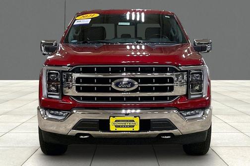 Red Metallic 2021 Ford F-150 Lariat
