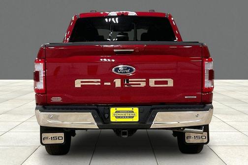 Red Metallic 2021 Ford F-150 Lariat