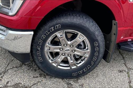 Red Metallic 2021 Ford F-150 Lariat