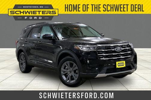 Agate Black Metallic 2026 Ford Explorer Active