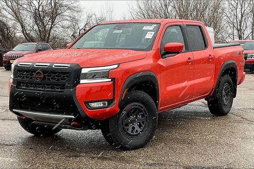 Afterburn Orang 2025 Nissan Frontier PRO-4X