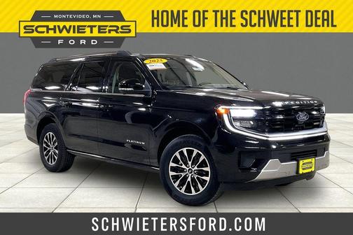 Black Metallic 2025 Ford Expedition Max Platinum