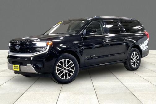 Black Metallic 2025 Ford Expedition Max Platinum