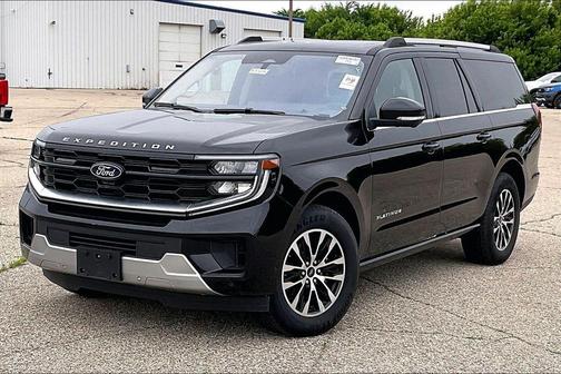 Black Metallic 2025 Ford Expedition Max Platinum
