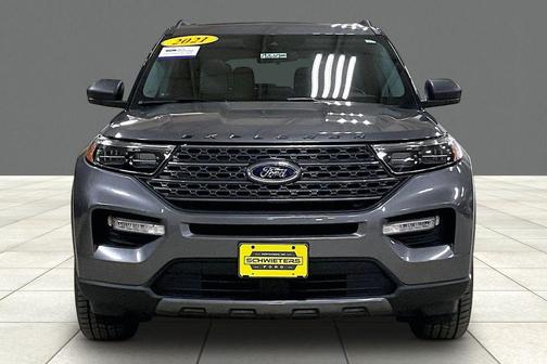 Gray Metallic 2021 Ford Explorer XLT