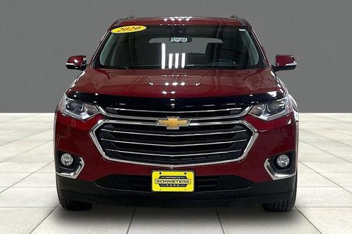 Cajun Red Tintcoat 2020 Chevrolet Traverse LT Cloth