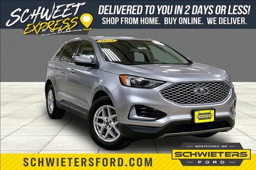 Silver Metallic 2024 Ford Edge SEL
