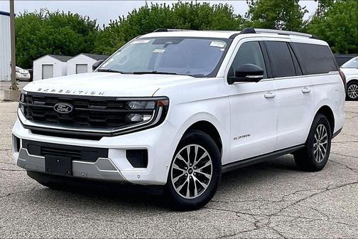 Oxford White 2025 Ford Expedition Max Platinum