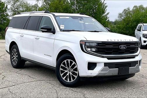 Oxford White 2025 Ford Expedition Max Platinum