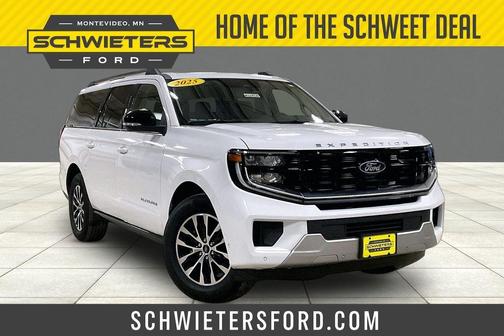 Oxford White 2025 Ford Expedition Max Platinum