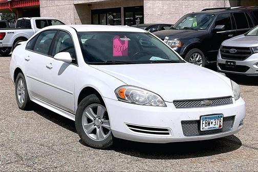 Summit White 2013 Chevrolet Impala LS