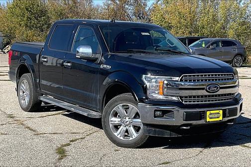 Shadow Black 2018 Ford F-150 Lariat