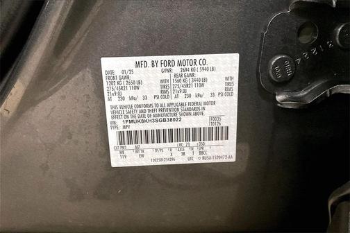 2025 Ford Explorer ST-Line