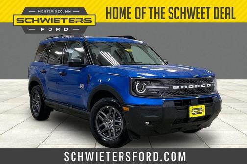 Velocity Blue Metallic 2025 Ford Bronco Sport Big Bend