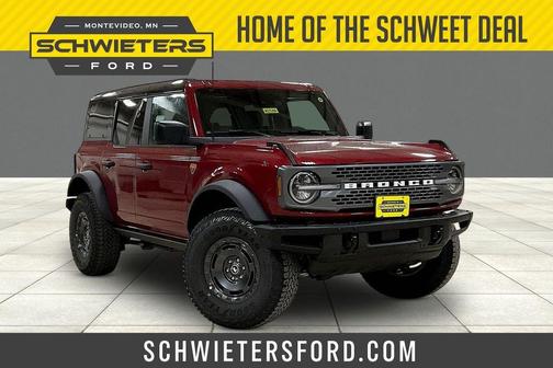 Ruby Red Metallic 2025 Ford Bronco Badlands