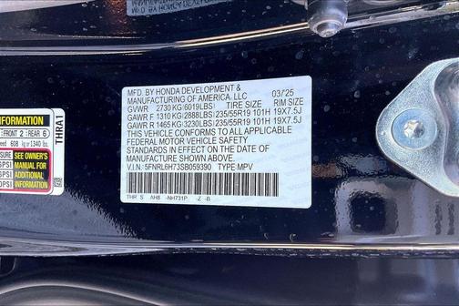 2025 Honda Odyssey Sport-L