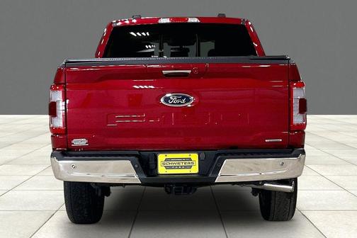 Red Metallic 2023 Ford F-150 Lariat
