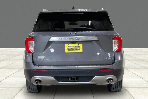 Gray Metallic 2023 Ford Explorer Limited