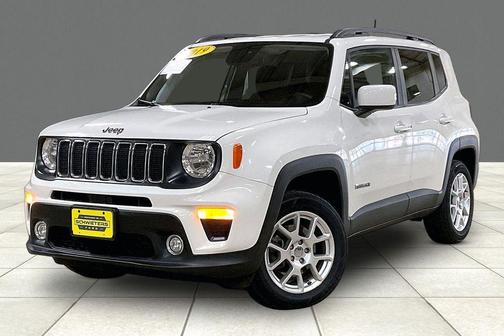 Alpine White Clearcoat 2019 Jeep Renegade Latitude