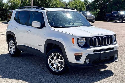 Alpine White Clearcoat 2019 Jeep Renegade Latitude