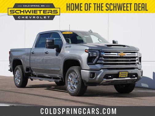 Sterling Gray Metallic 2024 Chevrolet Silverado 2500 High Country