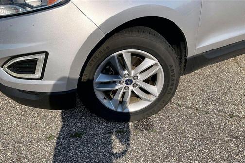 Ingot Silver 2017 Ford Edge SEL