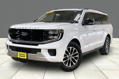 Oxford White 2025 Ford Expedition Max Platinum