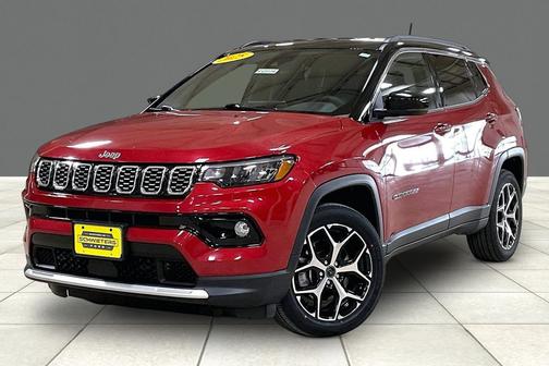 Red Hot Pearlcoat 2025 Jeep Compass Limited