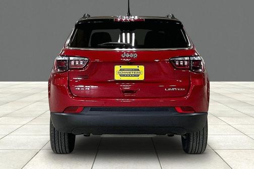 Red 2025 Jeep Compass Limited