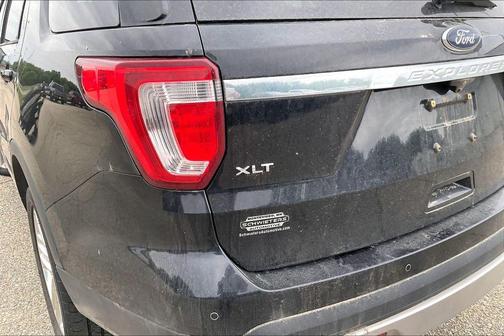 Shadow Black 2017 Ford Explorer XLT