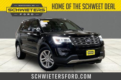 Shadow Black 2017 Ford Explorer XLT
