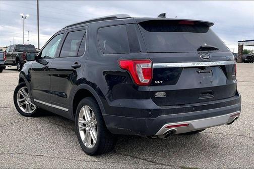 Shadow Black 2017 Ford Explorer XLT