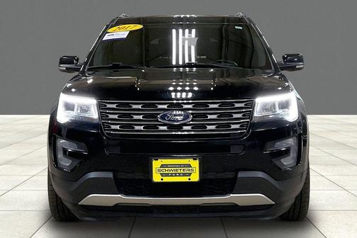 Shadow Black 2017 Ford Explorer XLT
