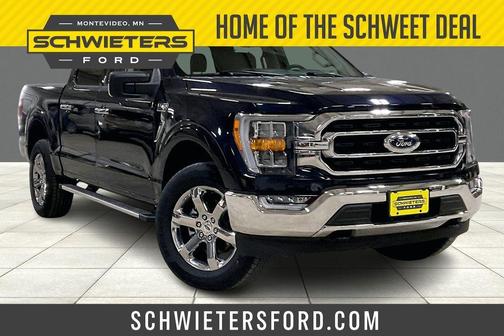 Blue Metallic 2022 Ford F-150 XLT