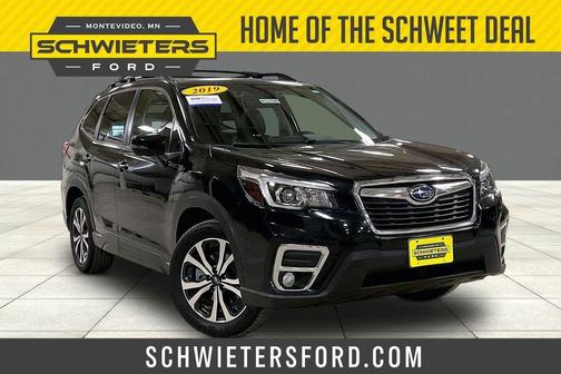 Crystal Black Silica 2019 Subaru Forester Limited