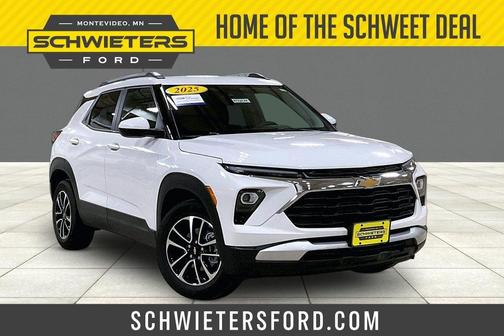 Summit White 2025 Chevrolet Trailblazer LT